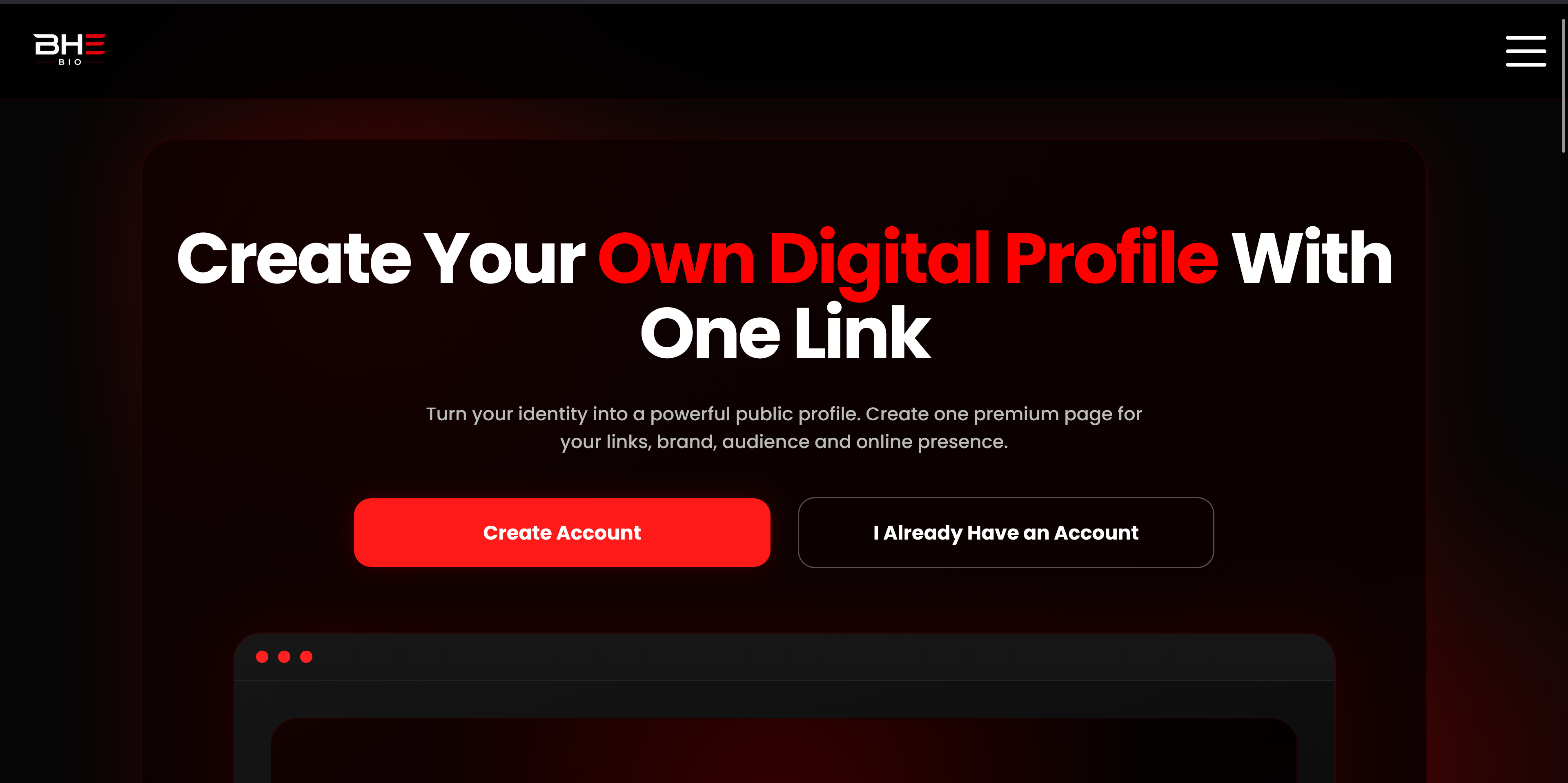 Landing Page
